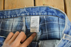 Vintage 1990s Carhartt Flannel Lined Denim Work Jeans Adult 36 x 30