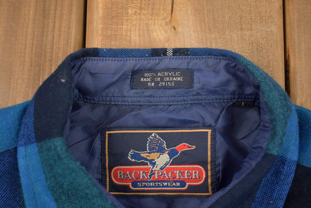 Vintage 90's Back Packer Button Up Shirt