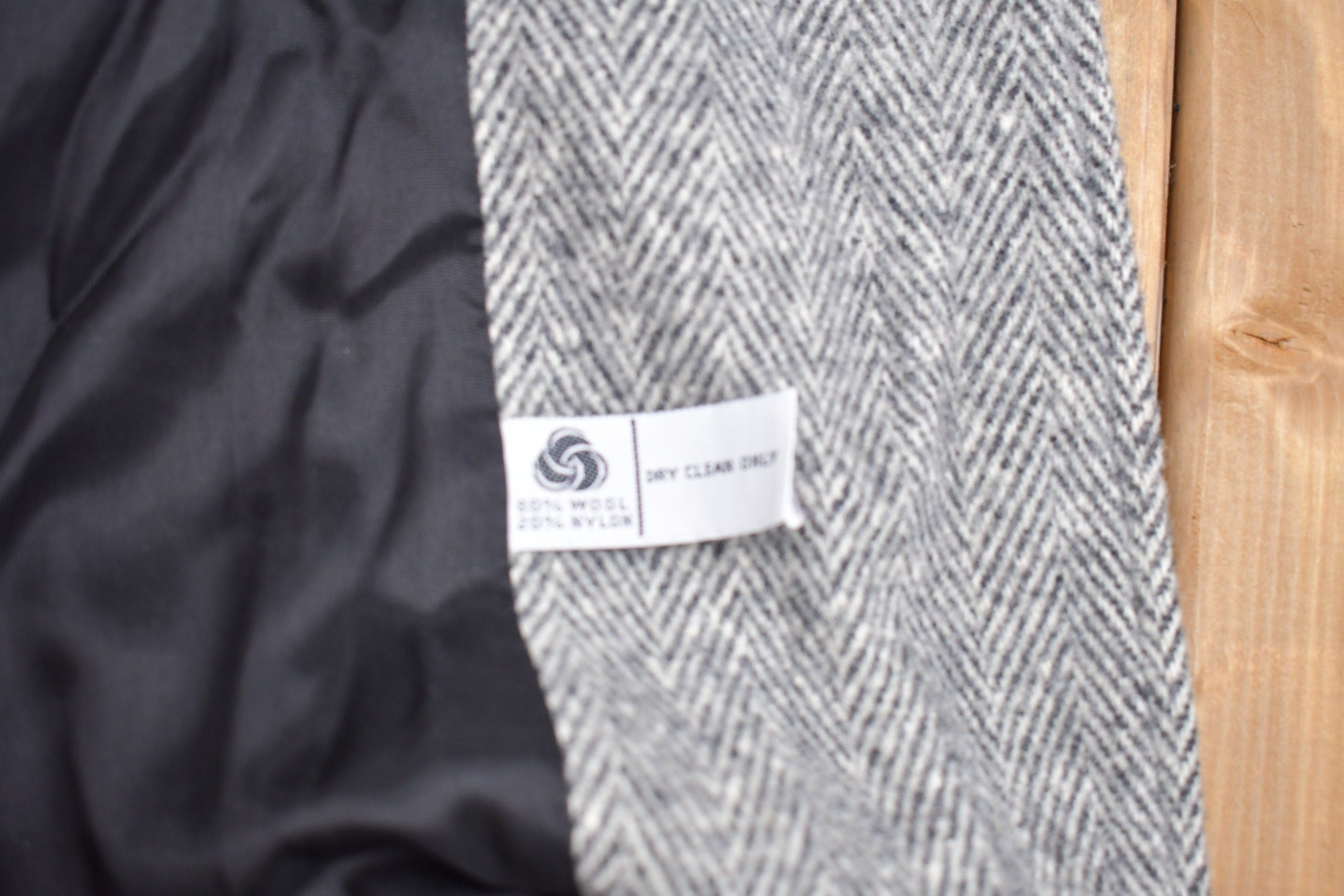 Vintage 1990s Noble Fashions Made In USA Wool Jacket