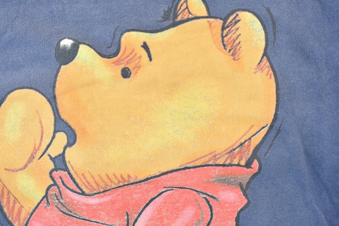Vintage 1990s Pooh Bear Disney Cartoon Promo T-Shirt