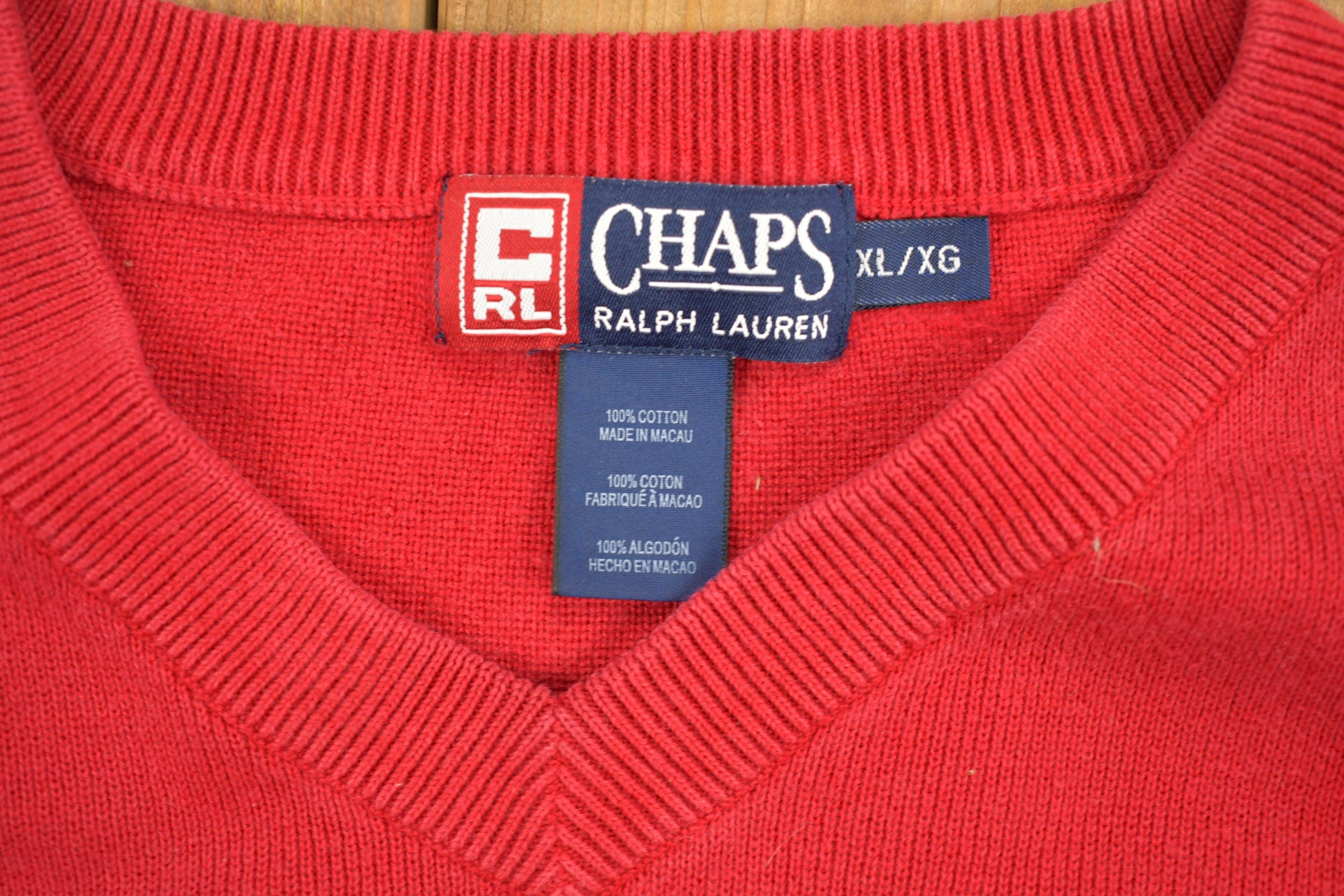 Vintage 1990s Chaps Ralph Lauren Knitted Sweater