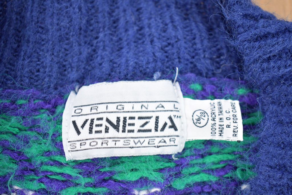Vintage 1990s Venezia Knitted Sweater