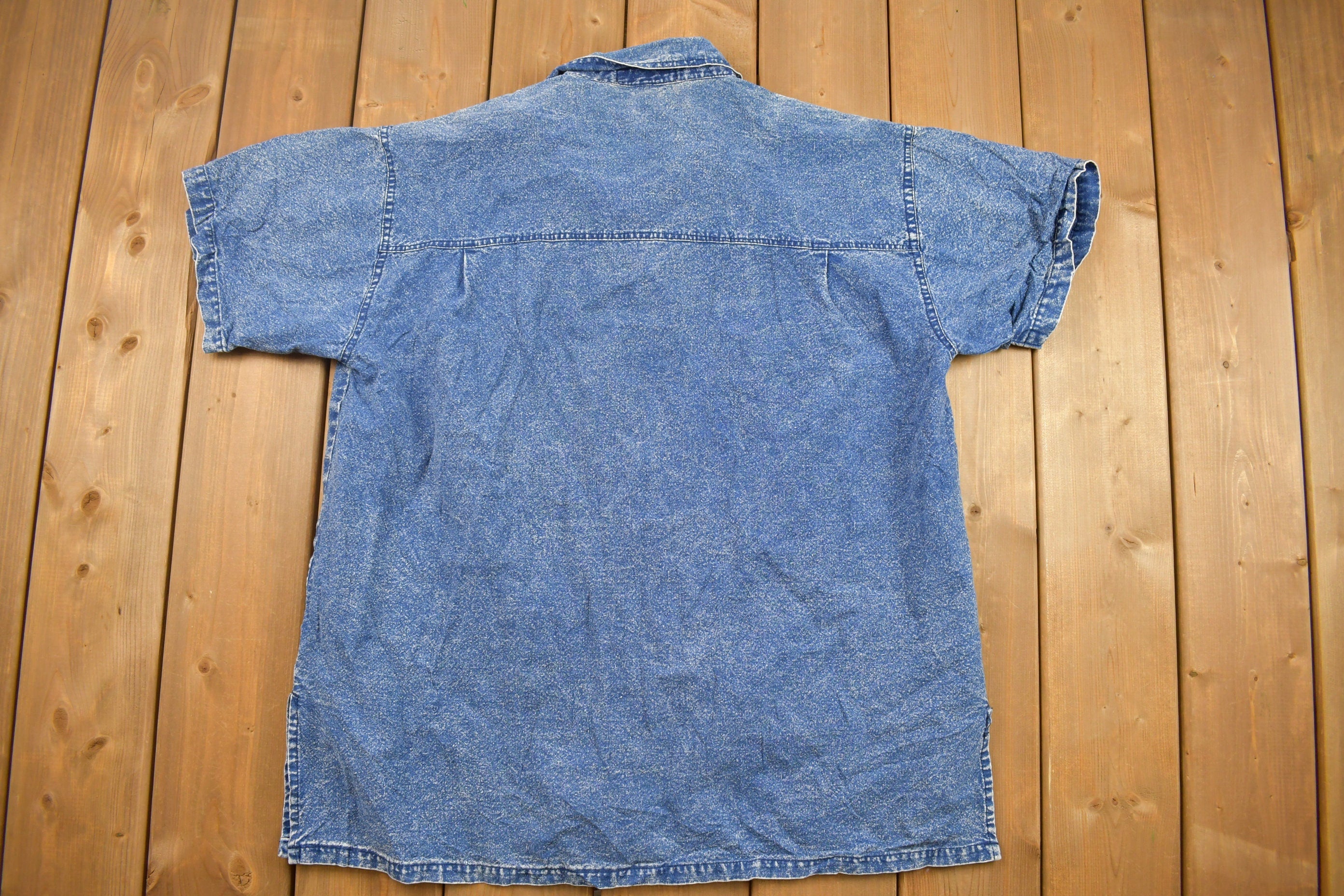 Vintage 1990s Abstract Button Up Shirt