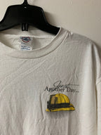 Vintage 1990s Firefighting Theme Graphic T Shirt