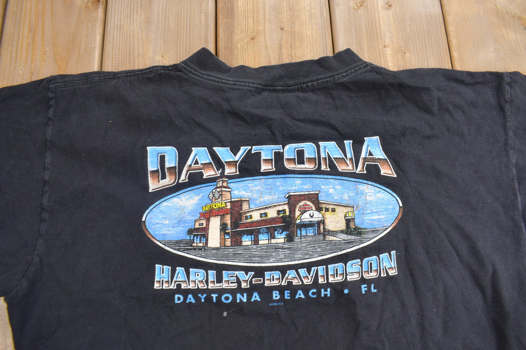 Vintage 1998 Harley Davidson Daytona Beach Florida T-Shirt