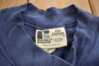 Vintage 1990s Blank Russell Athletic Pro Cotton Long Tee Crewneck Made In USA