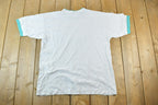 Vintage 1990s Morning Sun Double Collar Floral T-Shirt