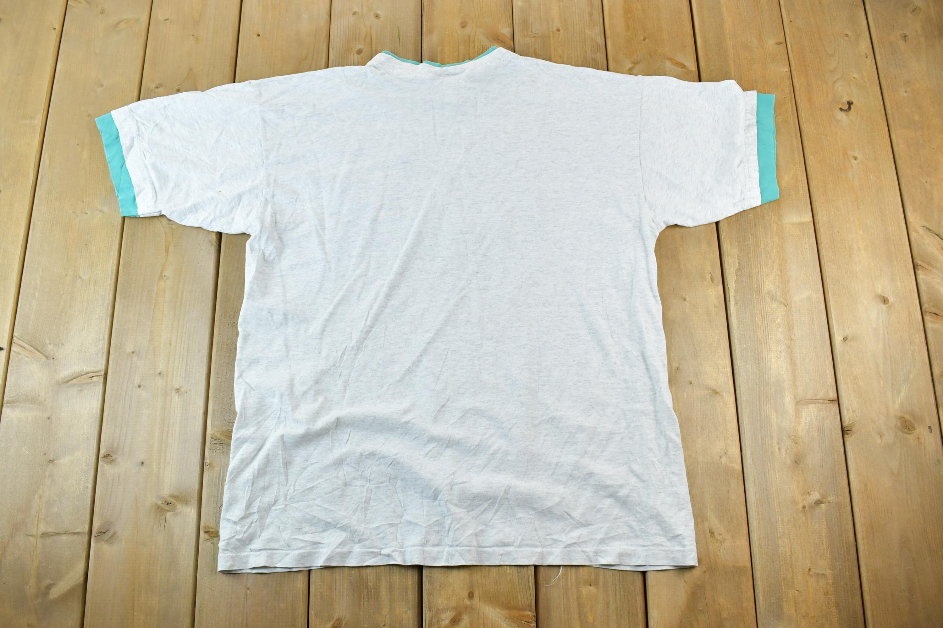Vintage 1990s Morning Sun Double Collar Floral T-Shirt