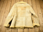 Vintage 1980s Sears The Mens Store Shearling Jacket