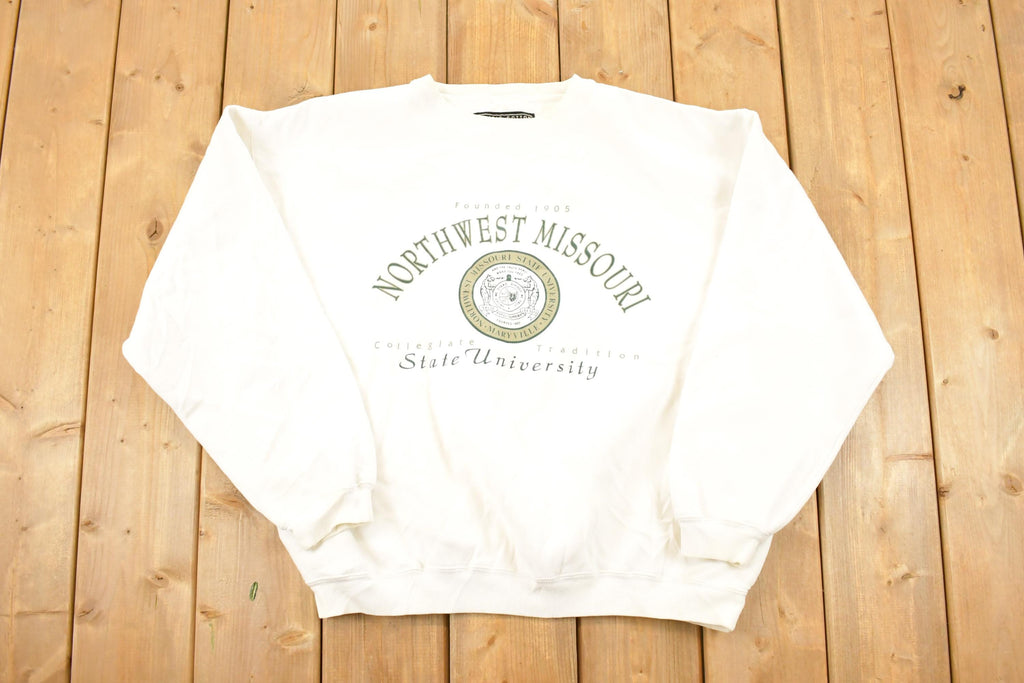 Vintage 1990s Northwest Missouri State University Crewneck Sweater Men's L