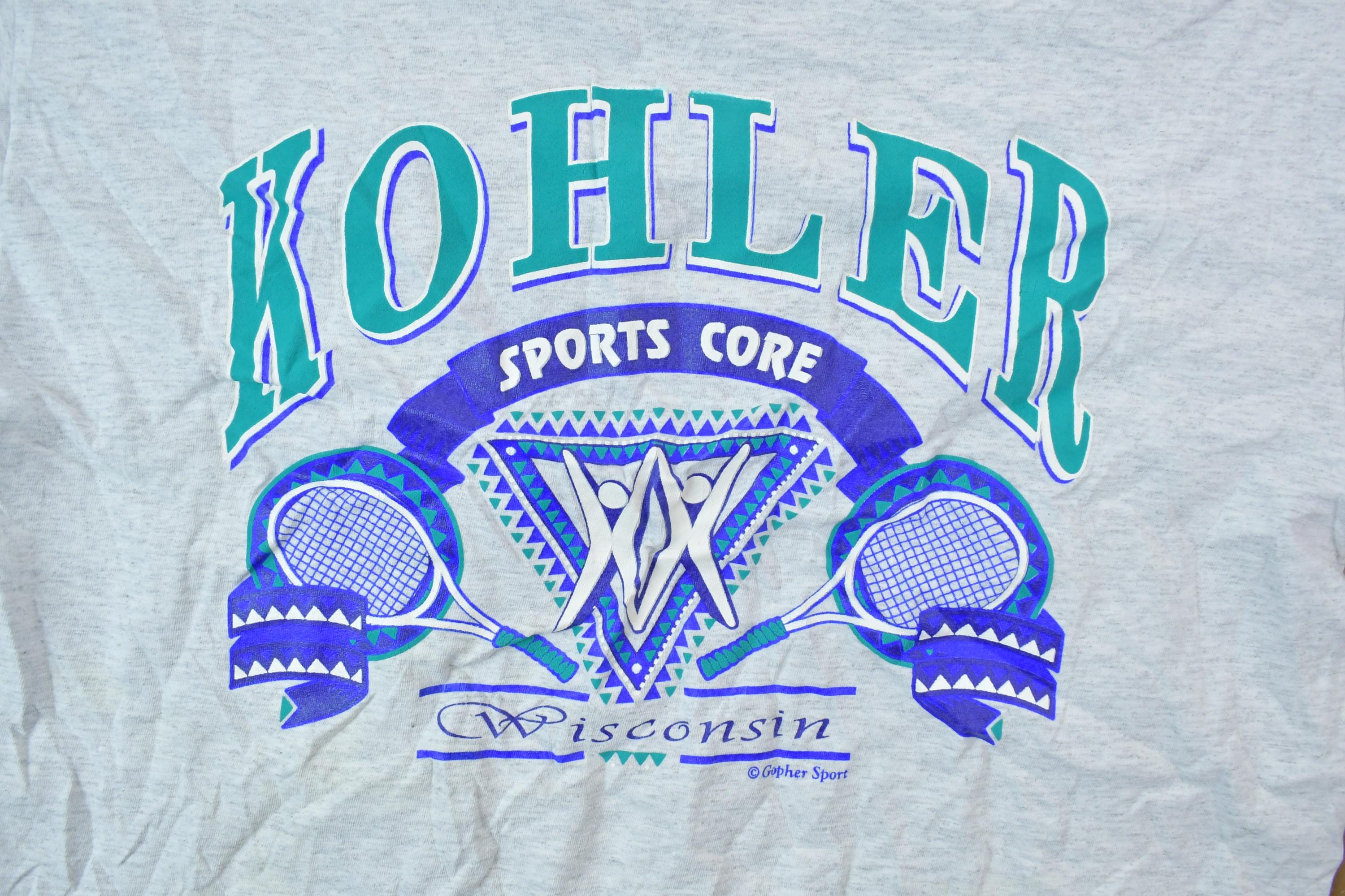 Vintage 1990s Kohler Wisconsin Sports Core Souvenir T-Shirt