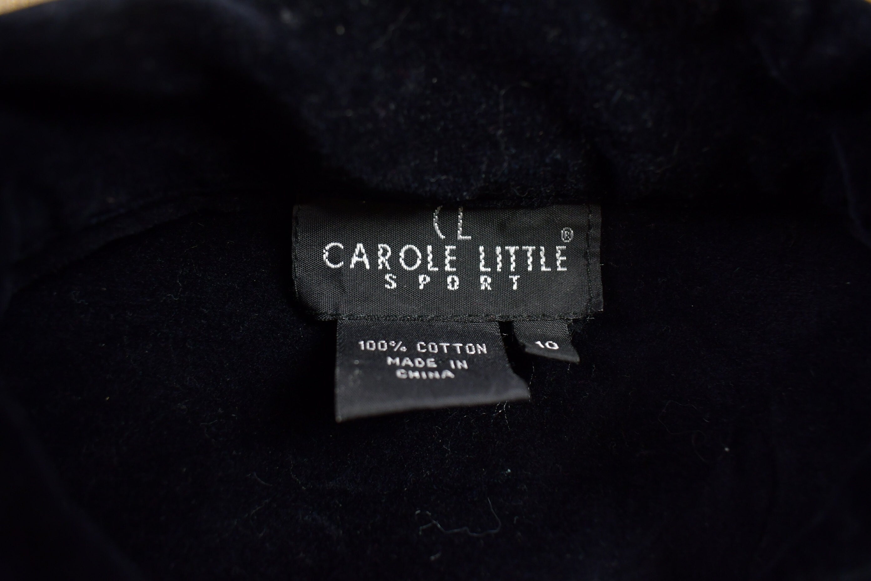 Vintage 1990s Carole Little Velvet Jacket