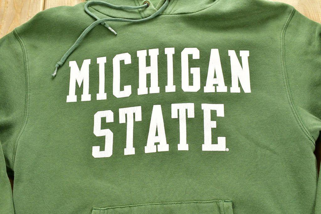 Vintage 1990s University of Michigan State Collegiate Hoodie
