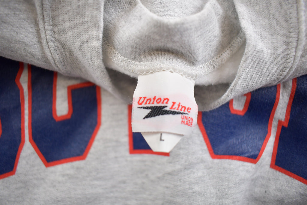 Vintage 1990s BCTGM Union Line University Crewneck Made In USA