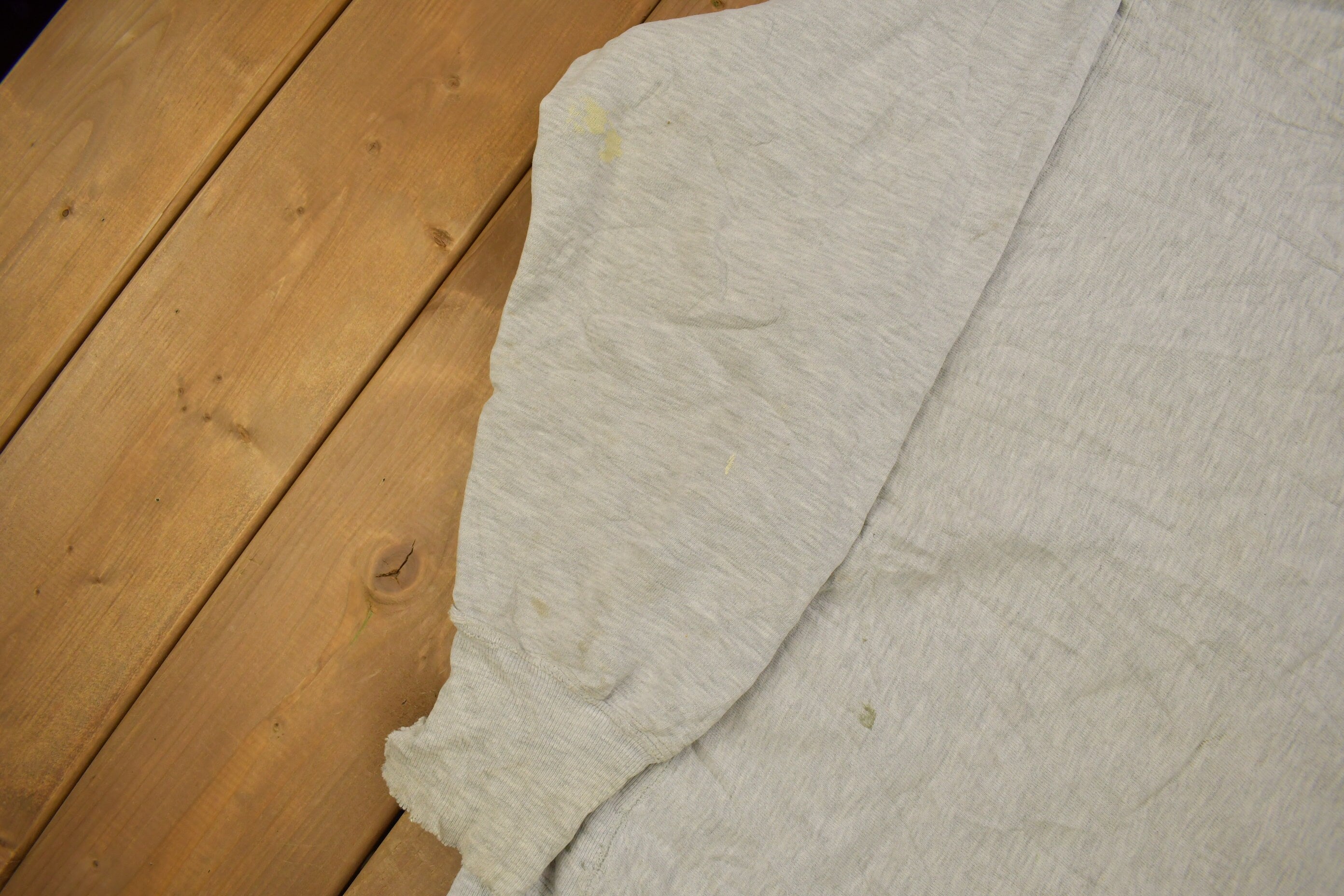 Vintage 1990s Blank Grey Champion Reverse Weave Crewneck
