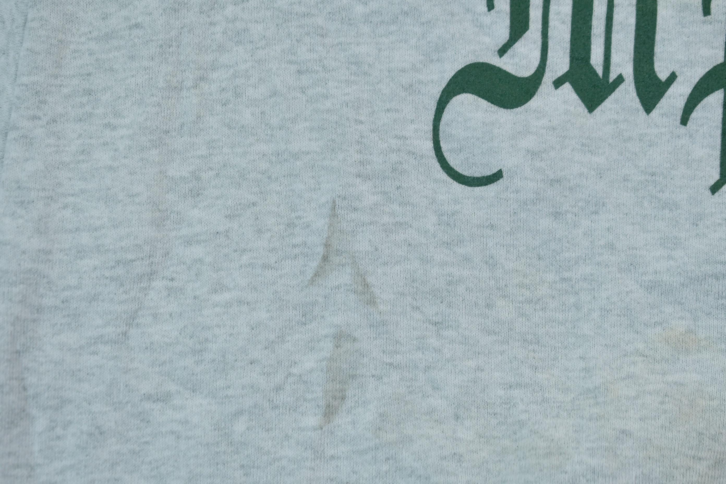 Vintage 1990s fruit Of The Loom Light Grey Crewneck Sweatshirt