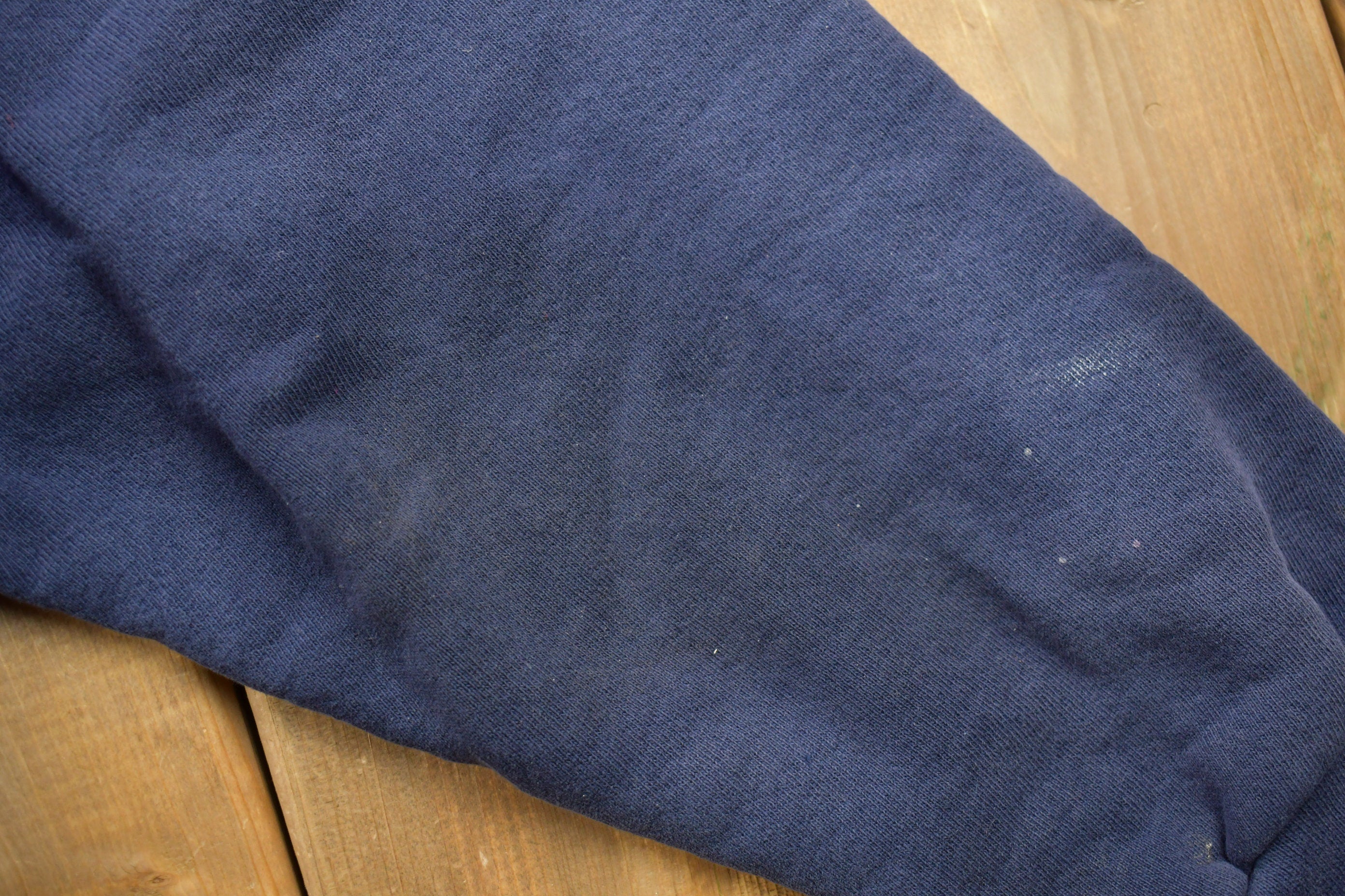Vintage 1990s Blank Navy Blue Pluma Crewneck Sweatshirt