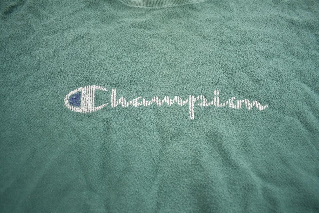 Vintage 1990s Champion Reverse Weave Embroidered Crewneck Sweatshirt