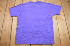 Vintage 90's Cute Bunnies Animal Purple T-Shirt