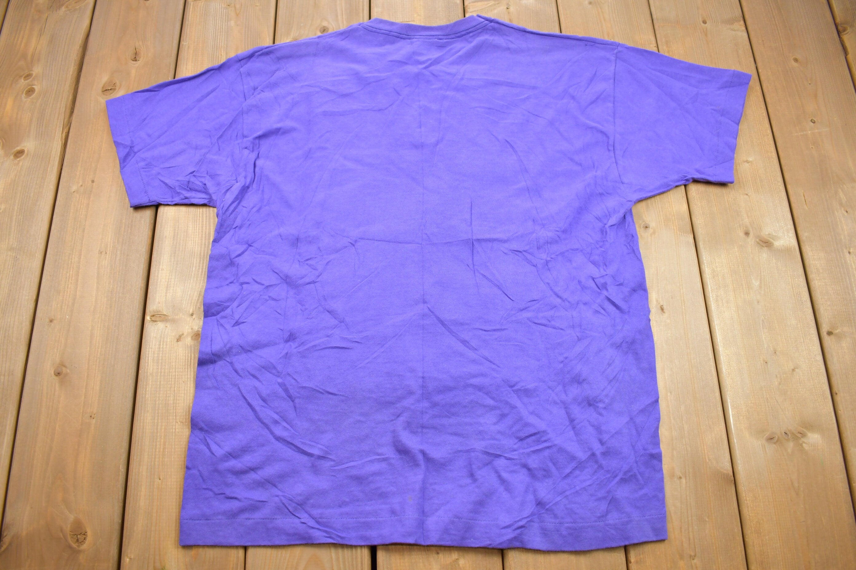 Vintage 90's Cute Bunnies Animal Purple T-Shirt
