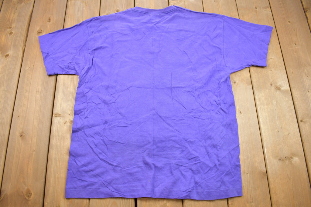 Vintage 90's Cute Bunnies Animal Purple T-Shirt