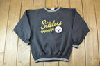 Vintage 1990s Youth Pittsburgh Steelers NFL Crewneck Sweatshirt
