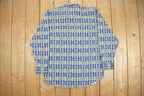 Vintage 1990s Global Mind Plaid Button Up Shirt
