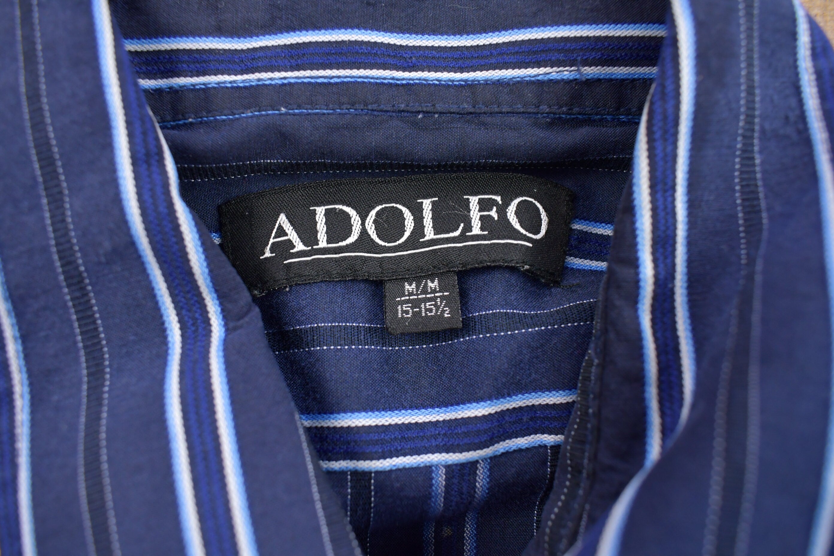 Vintage 1990s Adolfo Button Up Dress Shirt