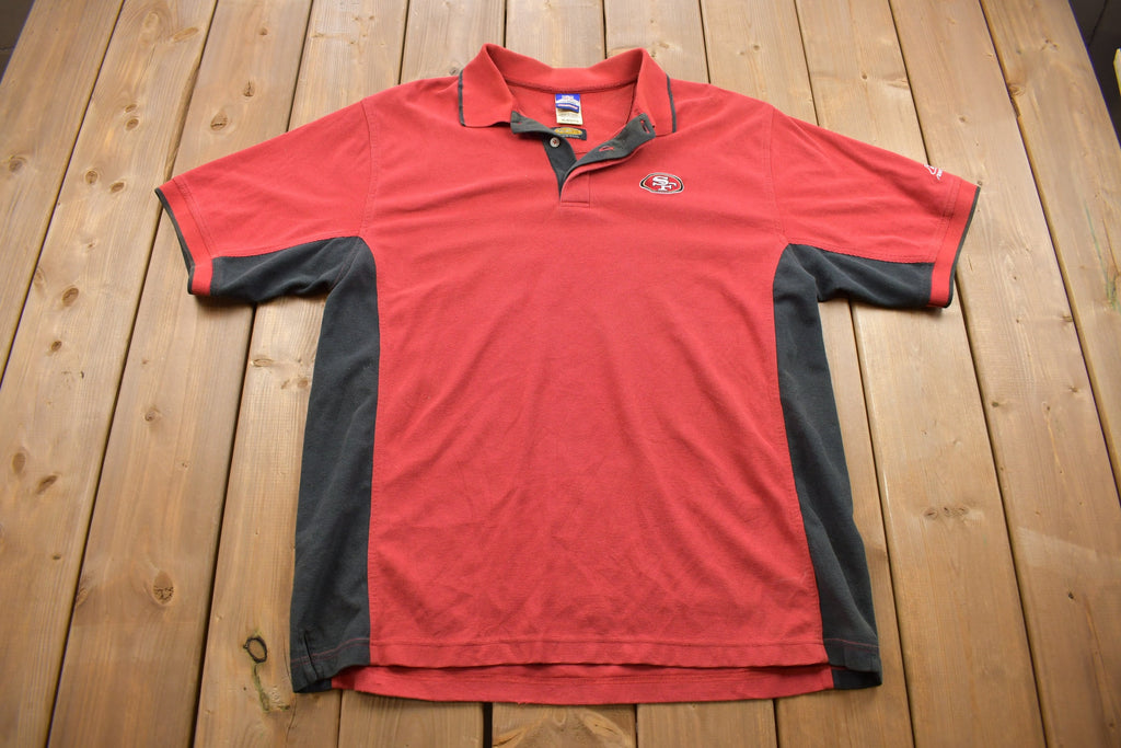 Vintage 1990s San Francisco 49ers Polo Collared Shirt