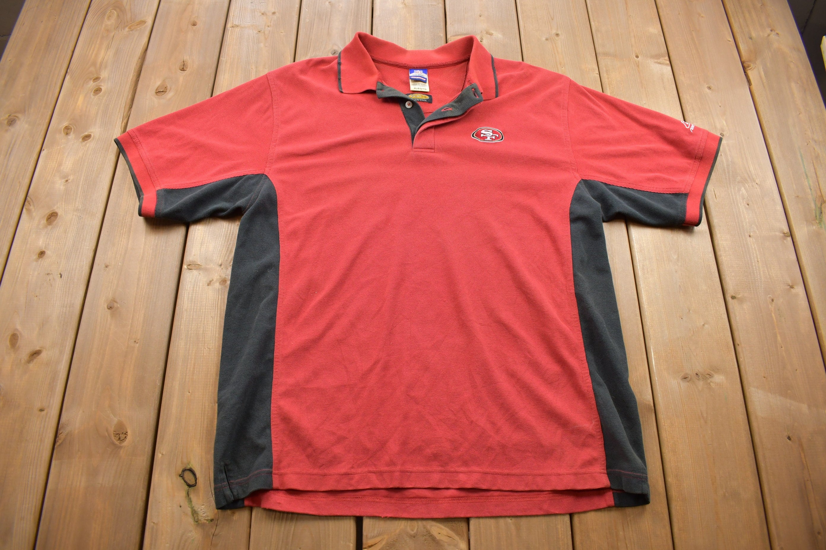 Vintage 1990s San Francisco 49ers Polo Collared Shirt