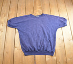 Vintage 1980s Donnkenny 3D Knit Crewneck T Shirt