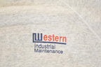 Vintage 1990s LA Refinery Job Loss Hours Crewneck Sweatshirt Men's L