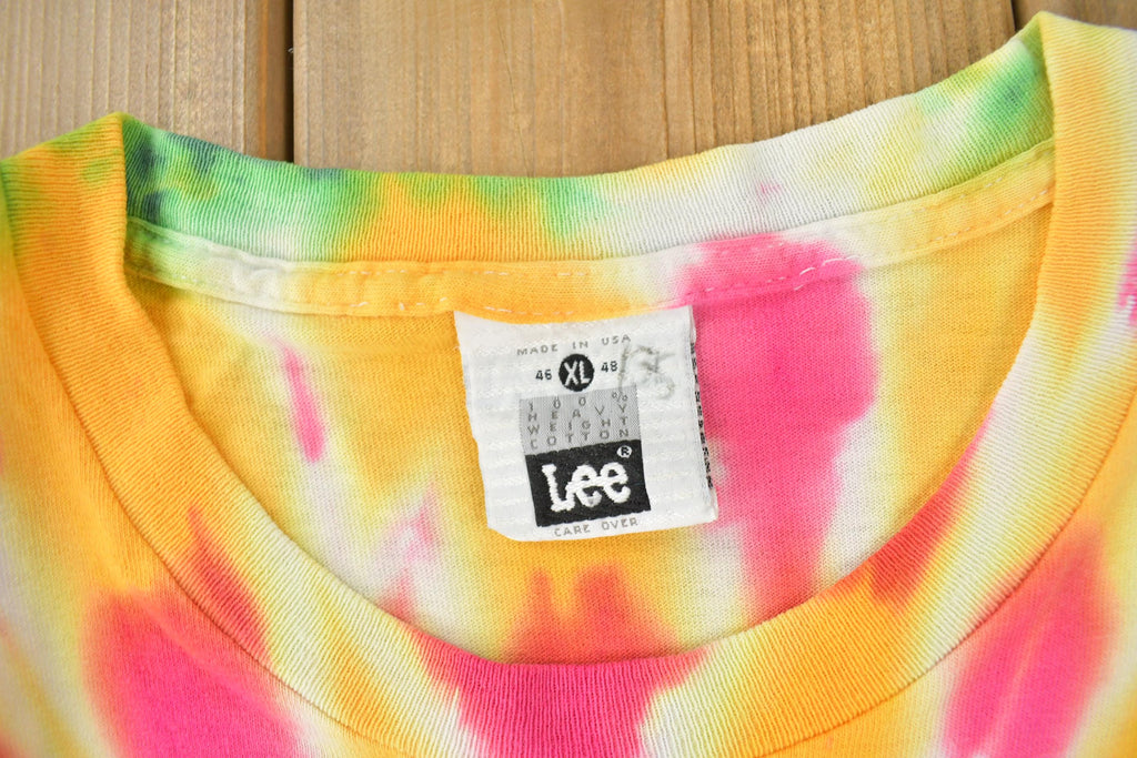 Vintage 1992 Grateful Dead Lithuania Barcelona All Over Print Band T-shirt