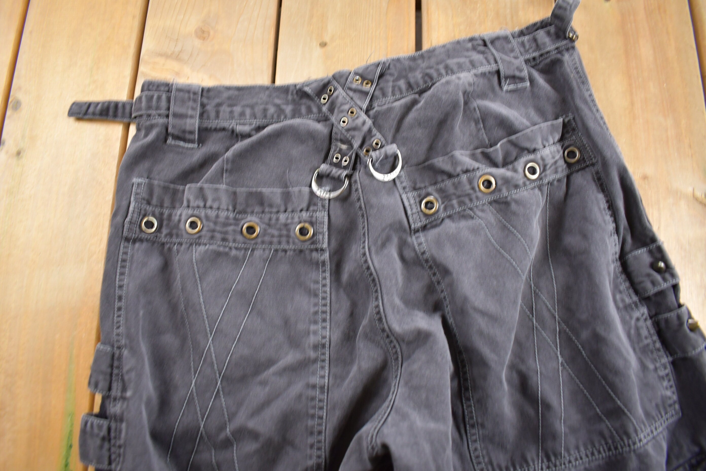 Vintage Y2K Tripp NYC Bondage Shorts Size Large (34)