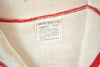 Vintage 1950s Naperville Champion Fleece Quarter Zip Hoodie