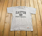 Vintage 1990s Easton Softball Single Stitch Graphic T Shirt Made In USA Size L