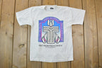 Vintage 1990s Trust In Jesus Youngstown Ohio Souvenir Church T-Shirt