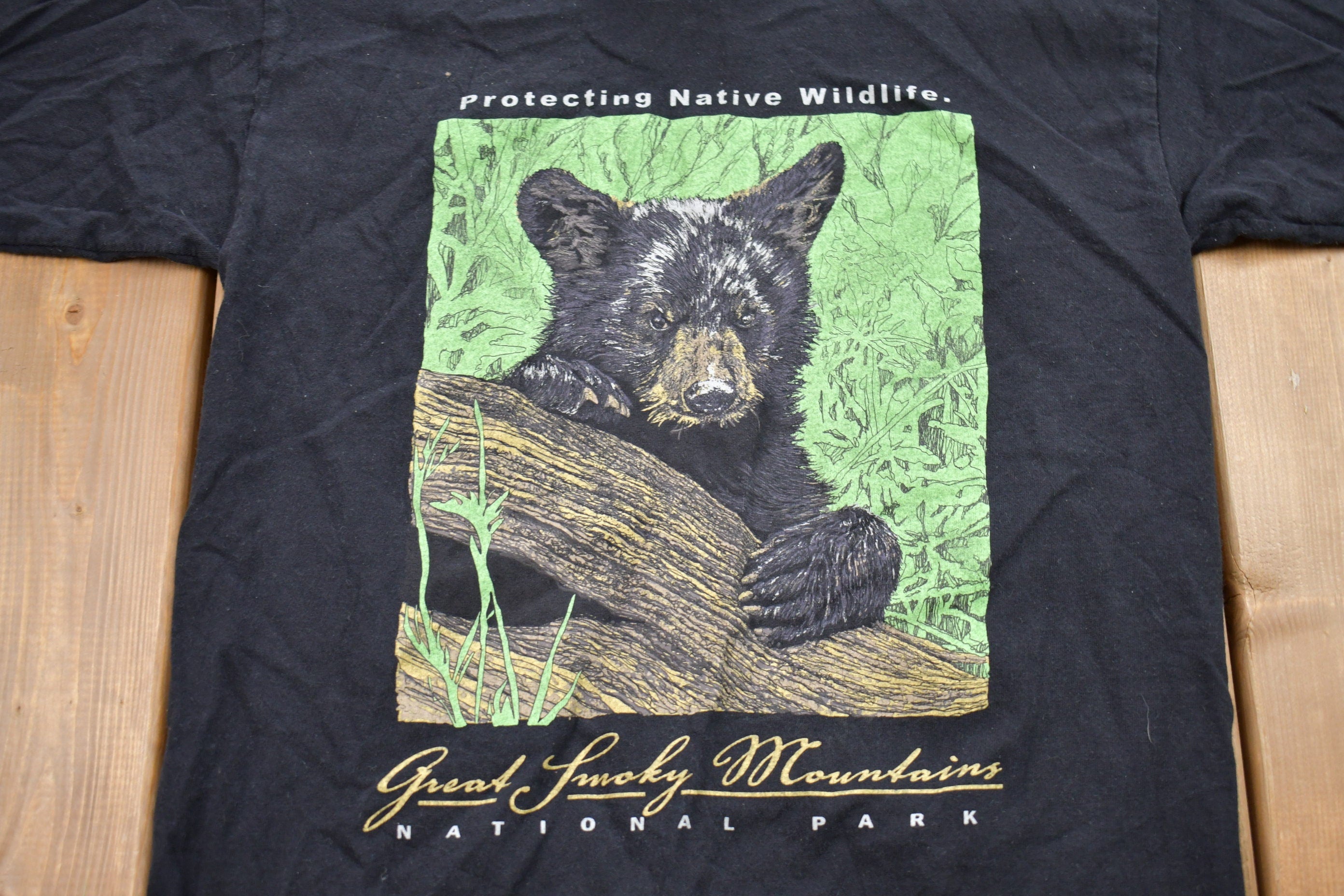 Vintage 1990s Great Smoky Mountains National Park T-Shirt