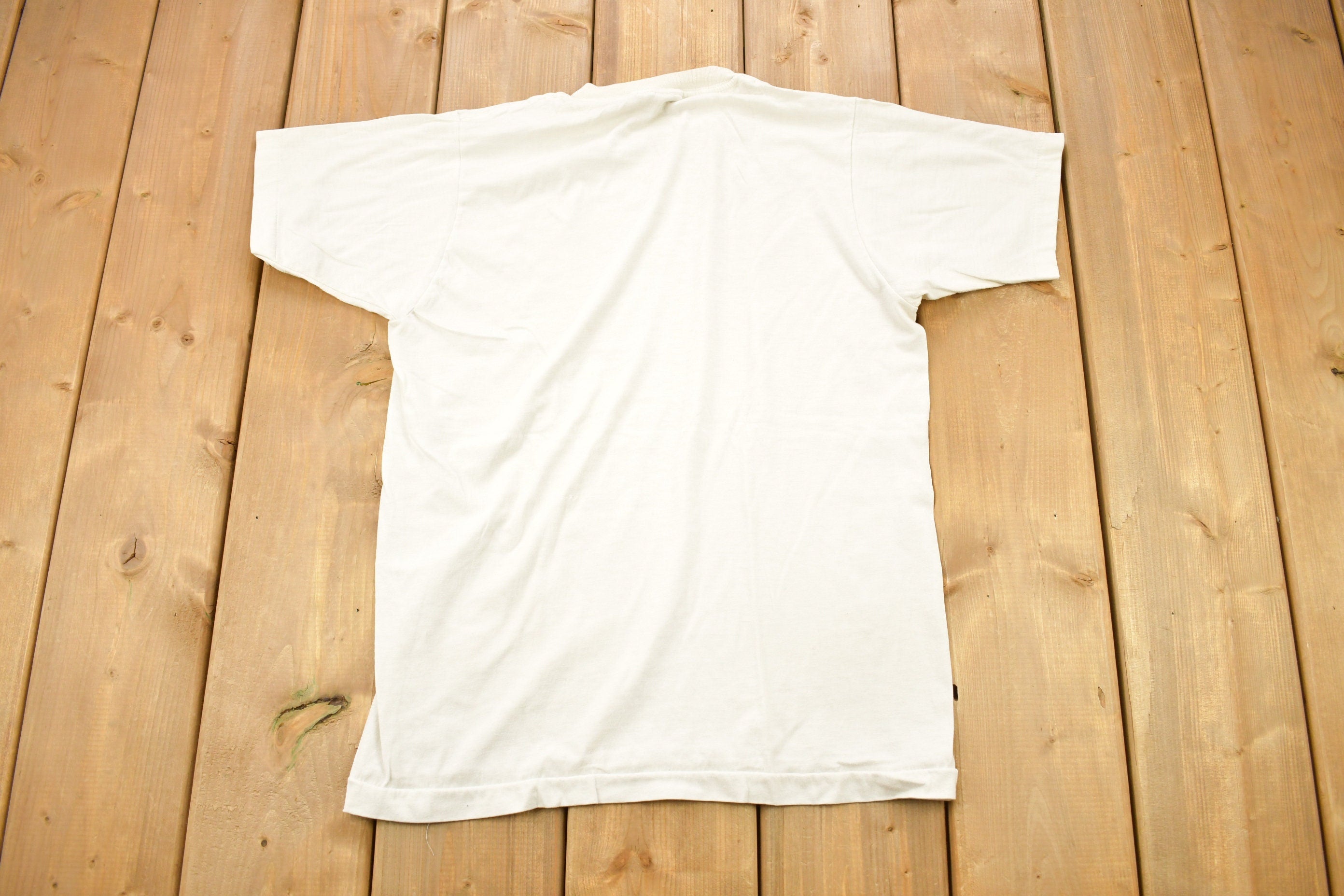 Vintage 1980s Lockhart Racing "Reasons I Didn't Win" Street Bike Graphic T Shirt