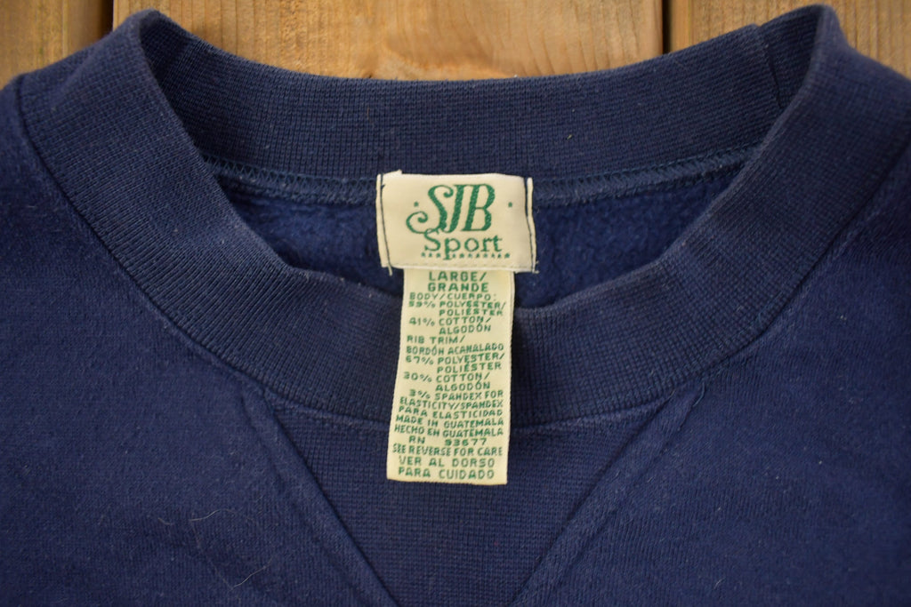 Vintage 1990s SJB Sport Blank Crewneck Sweatshirt