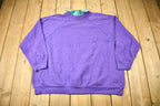 Vintage 1980s Koala Graphic Collared Raglan Crewneck