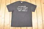 Vintage 1990s Im Strange Tennessee River Souvenir Travel T-Shirt Men's M