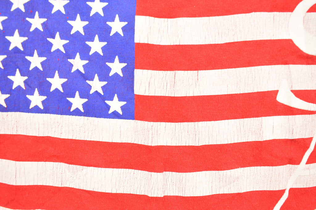 Vintage 1990s USA Flag Souvenir T Shirt