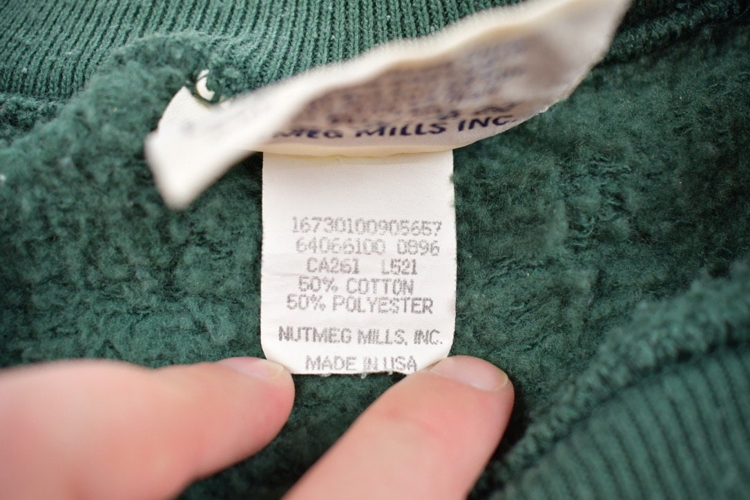 Vintage 1997 Super Bowl XXXI Green Bay Packers Champion NFL Crewneck Sweatshirt