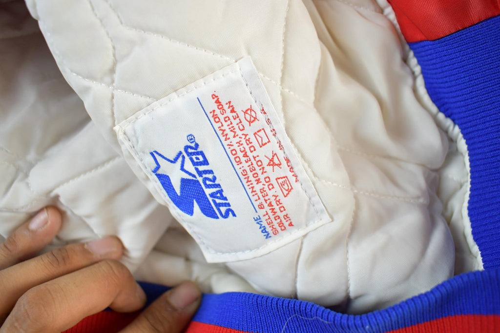 Vintage 1990s Philadelphia 76ers Starter Satin Jacket Men's 2XL