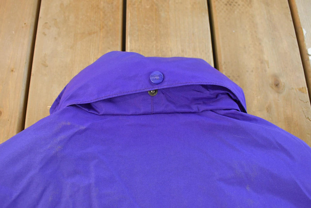 Vintage 1990s L.L. Bean Gore Tex Parka Jacket Women's L / Vintage Winter Jacket / Full Zip / Made in USA / 90s LL Bean