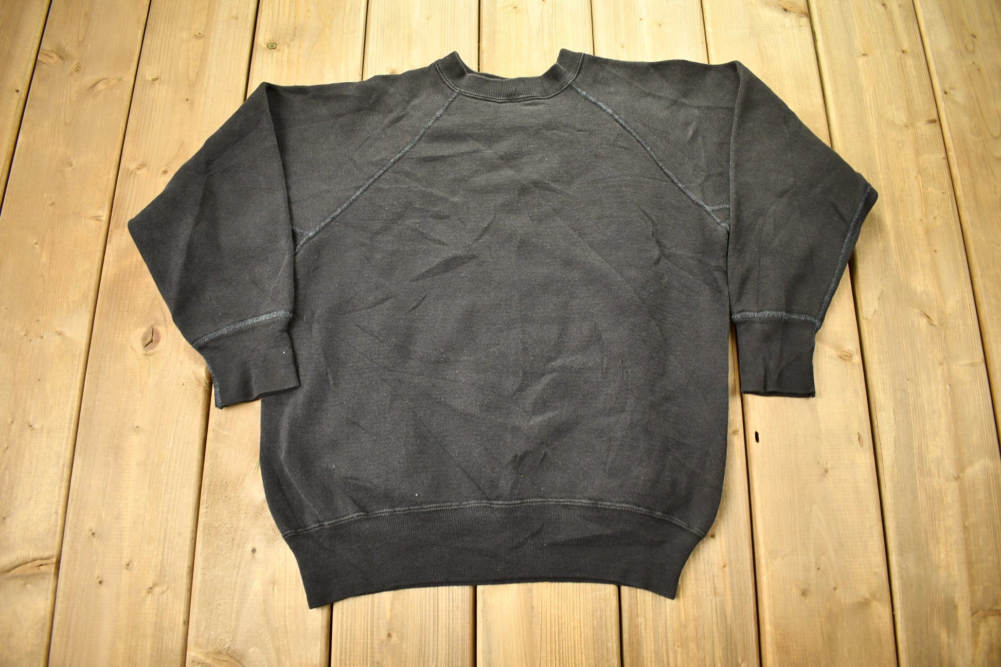 Vintage 1950s Theta Chi Sigma Champion Raglan Crewneck Sweatshirt