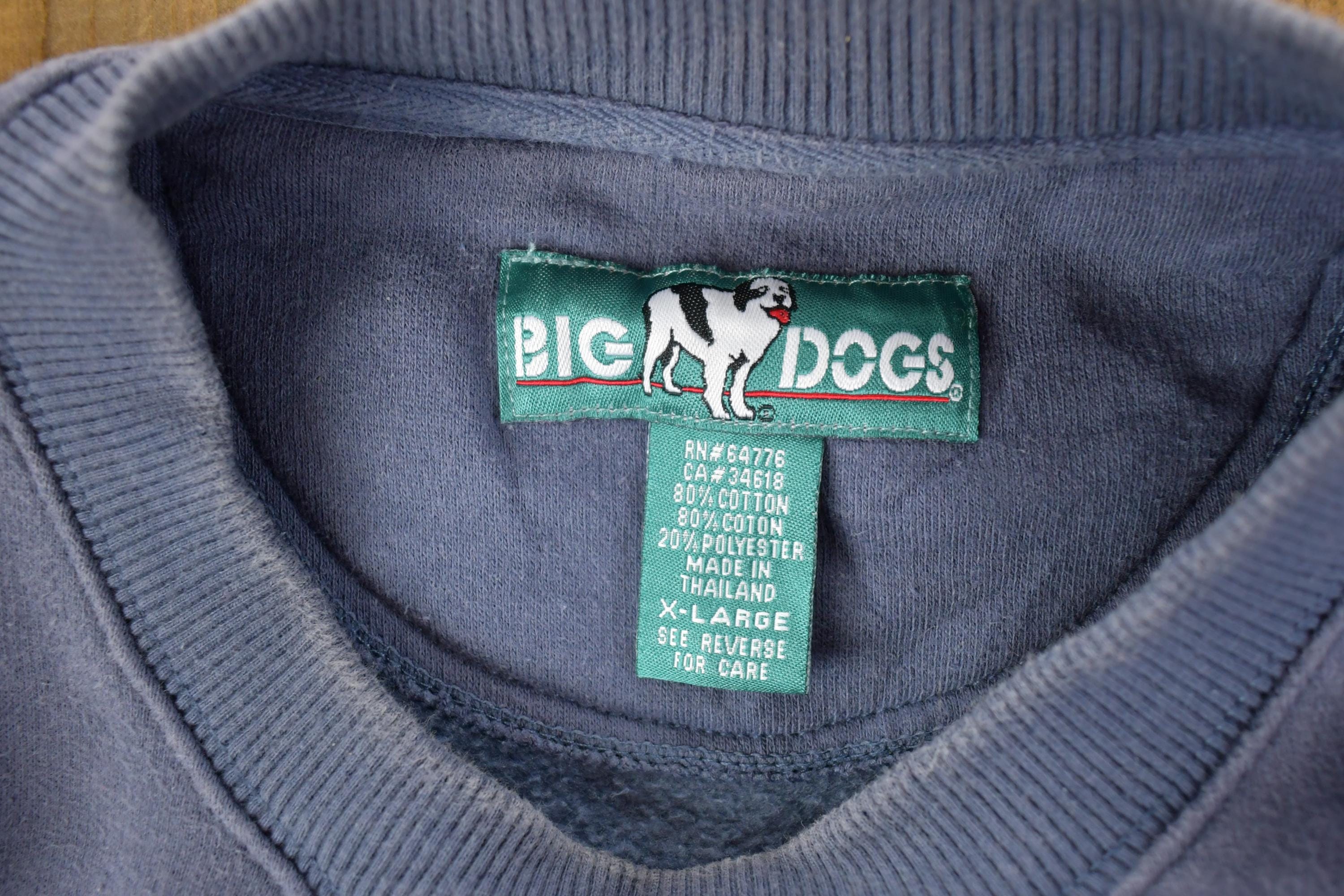 Vintage 1990s Big Dogs Teachers Crewneck Sweatshirt