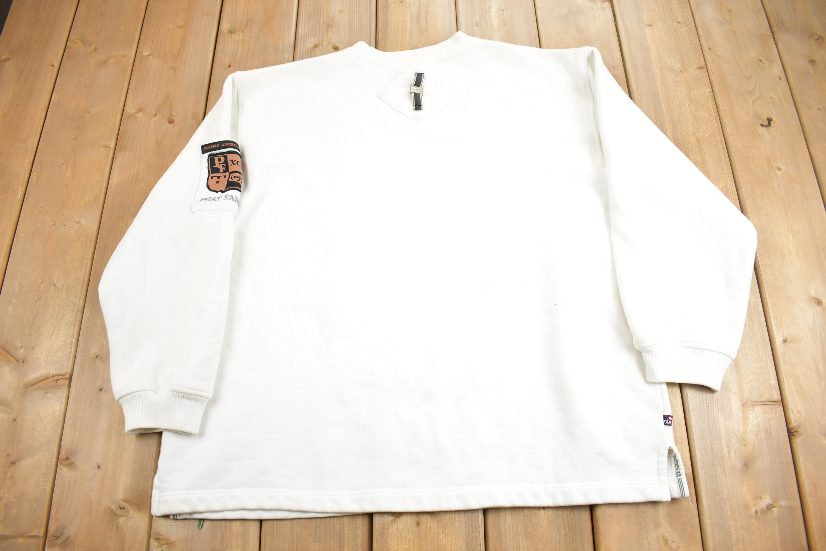 Vintage Y2K Phat Farm Embroidered Crewneck Sweatshirt