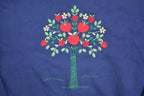 Vintage 1990's Cute Double Collar Graphic Crewneck